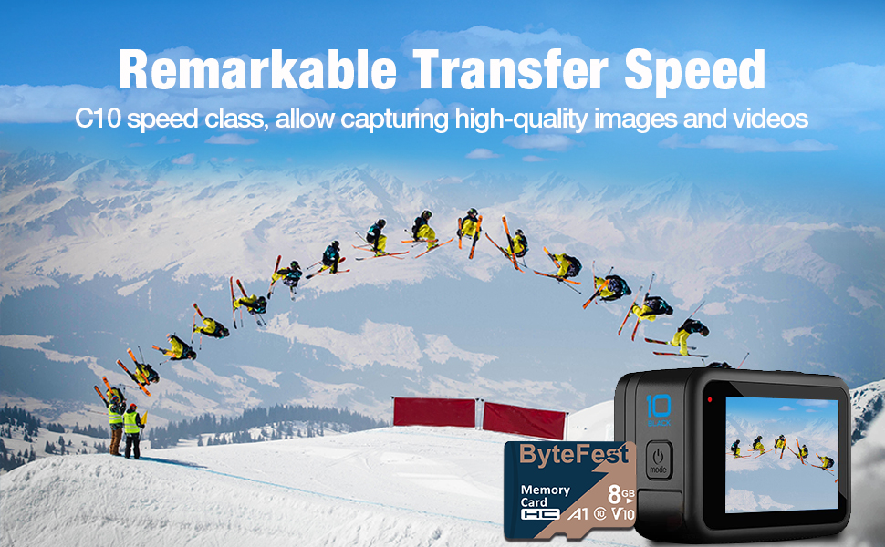 micro sd card C10 for action camera