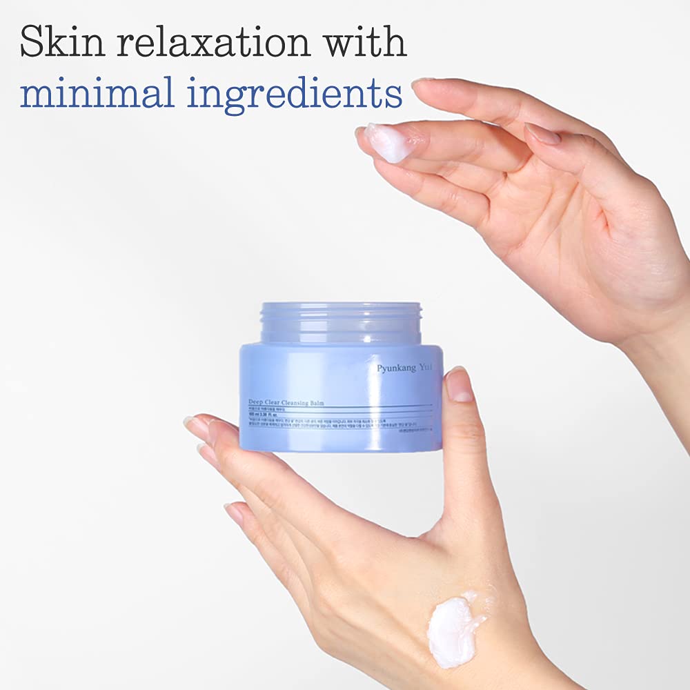 Pyunkang Yul PKY Deep Clear Cleansing Balm, All in One Facial Cleanser for Heavy Makeup Removal, Moisturized Finish with Plant Based Oil, Korean Skincare (3.38 Fl.Oz, 100ml) - Image 6