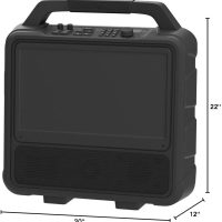 Monster Vision 2 | Portable Entertainment System, 15.6” 1080p Display, 60W Audio | Up to 25 Hours Playback | Two HDMI Ports for Your Favorite Smart Streaming Device & Gaming Console | Portable TV - Image 9