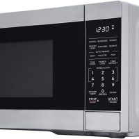 SHARP Compact Countertop Microwave Oven with Removable 10" Carousel Turntable, 700 Watt, 0.7 Cubic Feet, Stainless Steel - Image 2