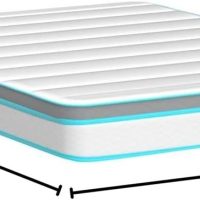 Linenspa 8 Inch Memory Foam and Spring Hybrid Mattress - Medium Firm Feel - Bed in a Box - Quality Comfort and Adaptive Support - Breathable - Cooling - Guest and Kids Bedroom - Full Size - Image 2