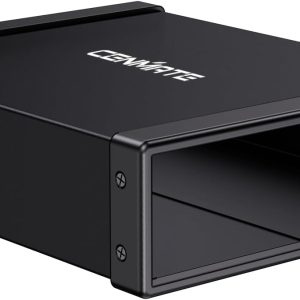 5.25" Blu-Ray/CD/DVD SATA Drive enclosure with USB A/C 3.0, 5.25 drive enclosure, Optical Drive Enclosure, Aluminum Alloy, Hot swappable(Optical Drive not included)