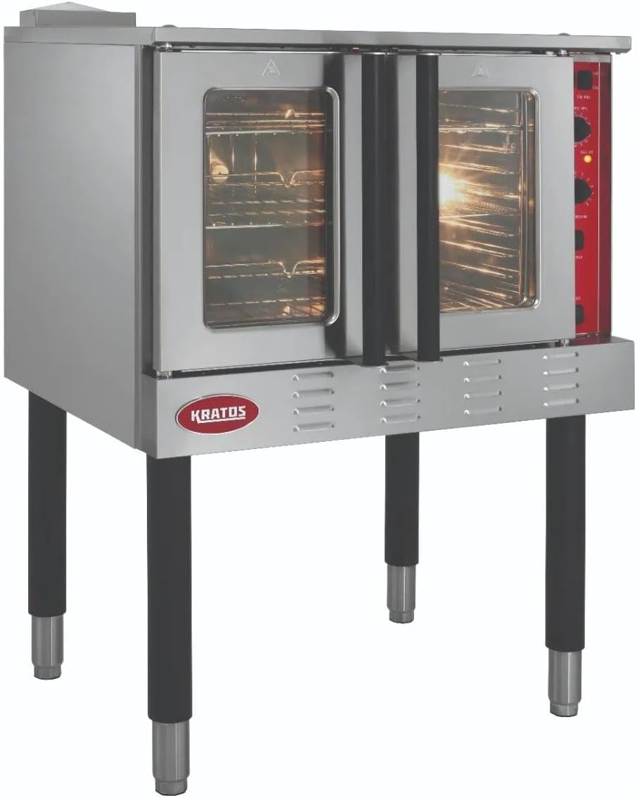 Kratos Commercial Electric Convection Oven, Full Size Free Standing Convection Oven for Restaurants, 1 Phase, 240V (29Y-057) - Image 2