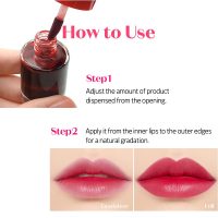 ETUDE Dear Darling Water Tint - Cherry Ade (9g) | Vivid Color Lip Stain with Moisturizing Weightless & Non-sticky Finish Lip Stain | Smudge-proof Lip Tint | Korean Makeup, Kbeauty - Image 6