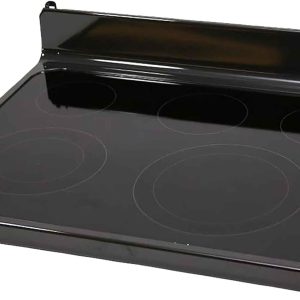 GE WB62X25972, Black Range Main Top, Glass Cooktop
