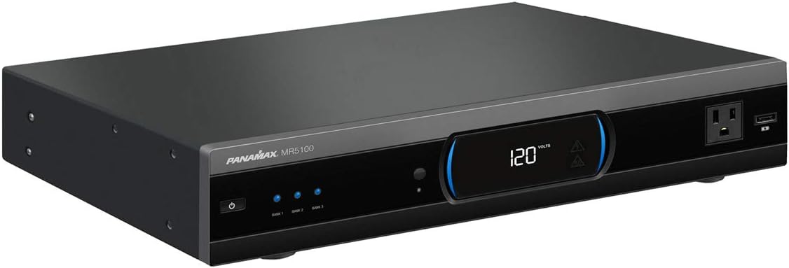 Panamax MR5100 MR5100 11-Outlet Home Theater Power Management with Surge Protection and Power Conditioning,Color - Image 2