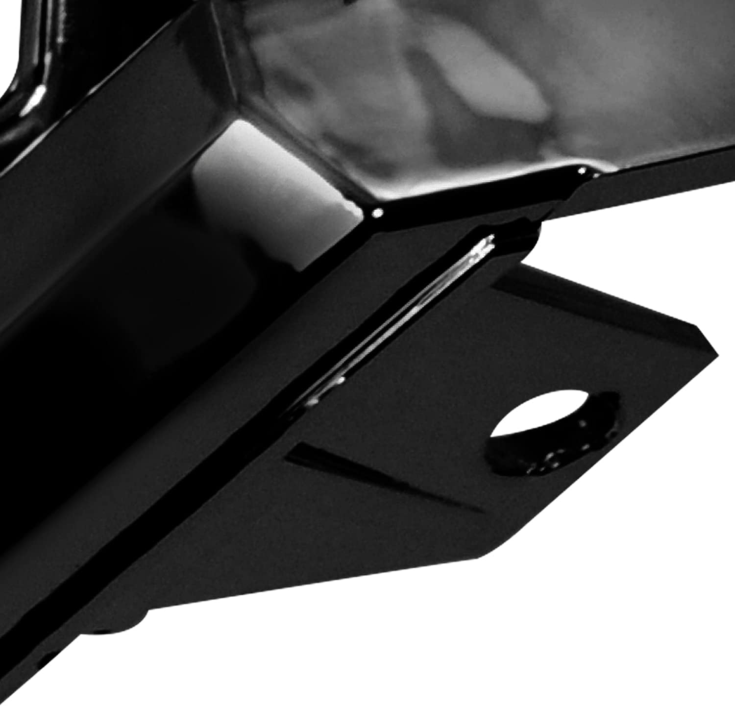 Spec-D Tuning Front Mesh Grill Hood Grille Glossy Black Compatible with 2003-2007 Cadillac Cts/Cts V 2003-2007 - Image 2