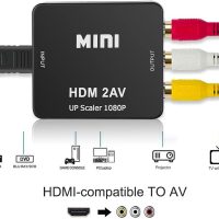 HDMI to RCA, HDMI to AV Converter Okubox 1080p 3RCA CVBs Composite Video Audio Converter Adapter Supporting PAL/NTSC for TV Stick, Roku, Chromecast, PC, Laptop, Xbox, HDTV, PS3 STB、Blue-Ray DVD Player - Image 3