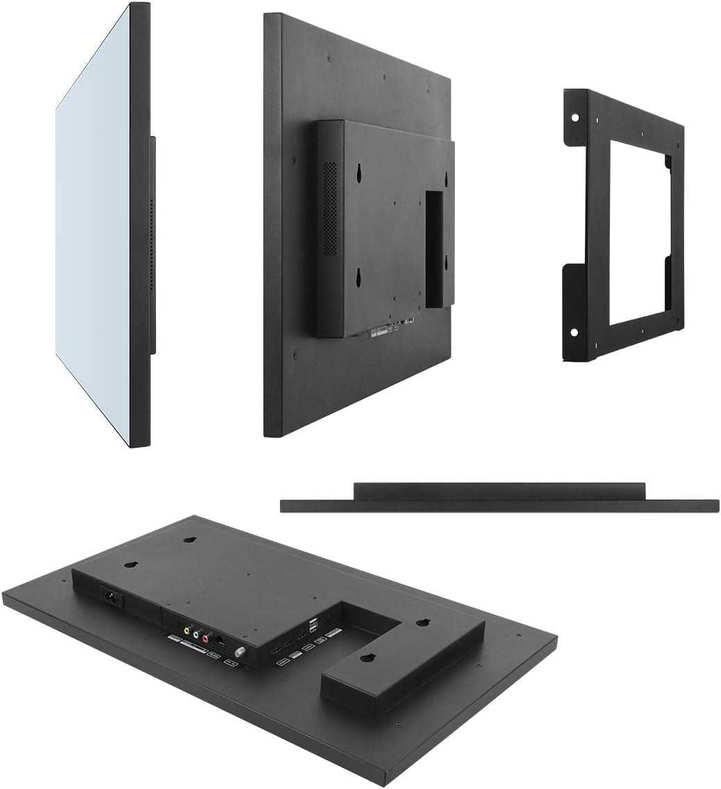 Soulaca 23.8 (24) inches Smart webOS Mirror TV for Bathroom Waterproof WiFi Bluetooth ATSC Tuner Voice Control Built-in Alexa AI WiFi Capacity New Model - Image 4