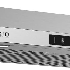 Under Cabinet Range Hood 36 Inch, 980CFM Fast Venting Kitchen Hood With 3 Speed Gesture Sensing & Touch Control, Stainless Steel Stove Hood With LED Light And 2 Baffle Filters