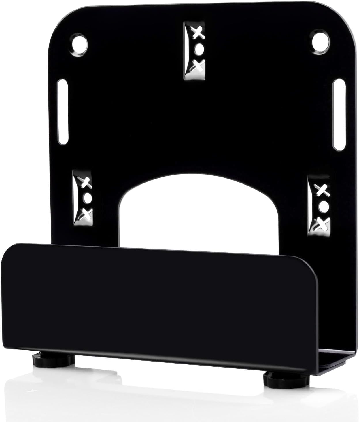 Cable Box Mount Modem Adjustable Wall Mount for Most Narrow Media Players Compatible with Roku, Router, Fire TV, Mac mini, Beelink, Cable Box, and Other Streaming Media Players