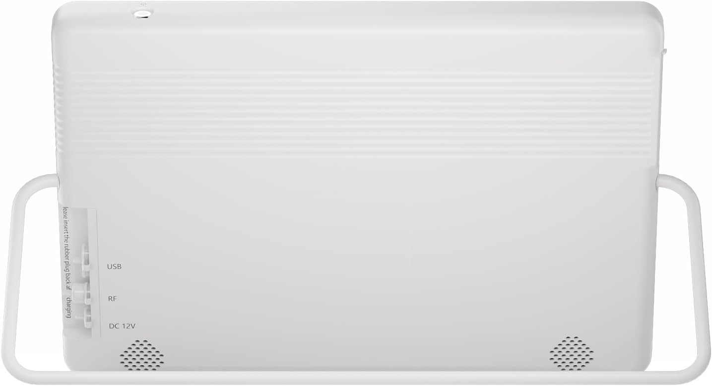 SYLVOX Waterproof Portable TV, 15.6" Shower TV 1080P Smart TVs for Bathroom, 10000mAh Rechargeable Battery Operated (4-6H Play Time), IP66 Waterproof, Voice Assistant, 360° Rotating Kickstand - Image 4