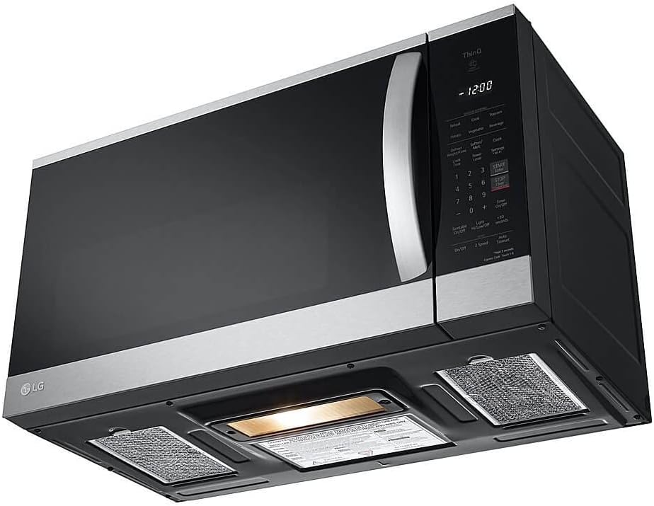 LG MVEM1825F Microwave, PrintProof Stainless Steel - Image 7