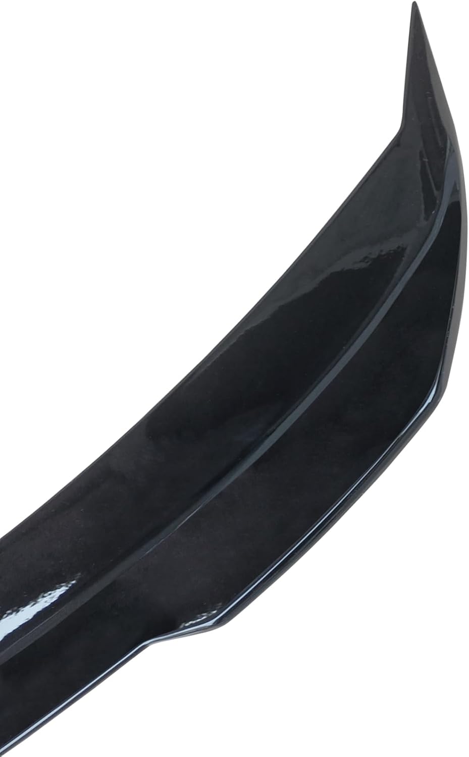 NINTE Rear Spoiler for Cadillac CT4 2020 2021 2022 2023 2024 2025 ABS Painted V Blackwing Style Gloss Black High Kick Rear Trunk Splitter Wing - Image 6
