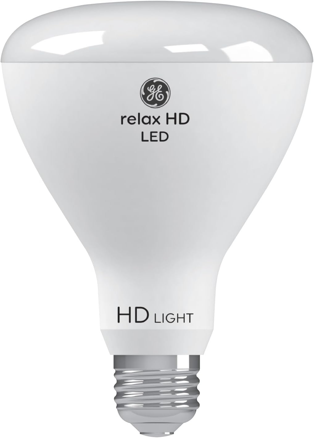 GE Relax LED Light Bulb, 65 Watt, Soft White, BR30 Indoor Floodlight (4 Pack) - Image 2