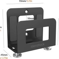 Monzlteck Adjustable Small Device Wall Mount Holder for Apple TV,ROKU,Router,Modem and Other Media Players - Image 3