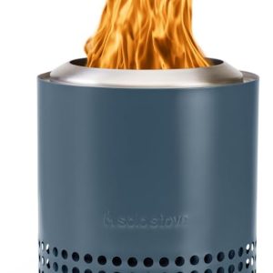 Solo Stove Mesa XL, 7 Inch Tabletop Fire Pit with Stand - Smokeless, Stainless Steel Fire Pit for Camping, Outdoor & Patio- Wood Burning or Pellet Fueled Portable Bonfire, 2.3lbs, Water