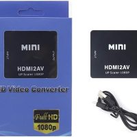 HDMI to RCA, HDMI to AV Converter Okubox 1080p 3RCA CVBs Composite Video Audio Converter Adapter Supporting PAL/NTSC for TV Stick, Roku, Chromecast, PC, Laptop, Xbox, HDTV, PS3 STB、Blue-Ray DVD Player - Image 5