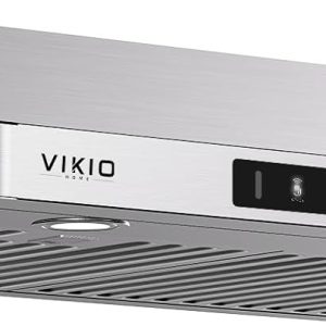 Under Cabinet Range Hood 30 Inch, 980CFM Fast Venting Ducted, Kitchen Hood With 3 Speed Gesture Sensing & Touch Control, Stainless Steel Stove Vent Hood With LED Light And 2 Baffle Filters