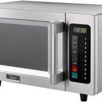 Midea Equipment 1025F1A Countertop Commercial Microwave Oven with Touch Control, 1000W, Stainless Steel.9 CuFt - Image 3