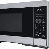 SHARP Compact Countertop Microwave Oven with Removable 10" Carousel Turntable, 700 Watt, 0.7 Cubic Feet, Stainless Steel - Image 5
