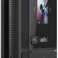 SanDisk 16GB Clip Sport Go MP3 Player, Black - LED Screen and FM Radio - SDMX30-016G-G46K (Renewed) - Image 3