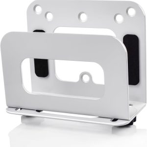 Adjustable Cable Box Wall Mount Or VESA Mount Behind The Monitor, for Mac Mini,Switch,Roku,Mini PC,Routers, DVD Players, Streaming Media Player and More (Thickened Metal)