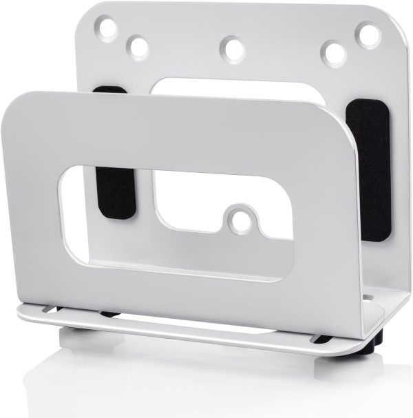 Adjustable Cable Box Wall Mount Or VESA Mount Behind The Monitor, for Mac Mini,Switch,Roku,Mini PC,Routers, DVD Players, Streaming Media Player and More (Thickened Metal)