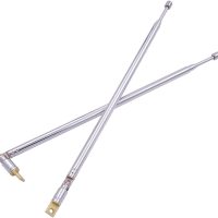 FM Radio Antenna, 2-Pack Telescopic AM FM Radio Antenna Replacement Antenna for TV Home Audio Video AV Stereo Receiver Tuner - Image 6
