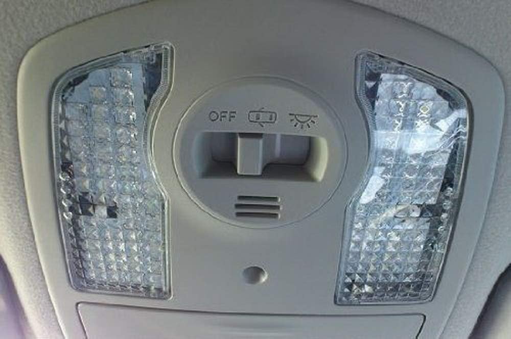 iJDMTOY 3pc JDM Crystal Clear Interior Map and Dome Light Lens Covers Compatible With 2010-15 Toyota Prius XW30 & 2012-17 Prius V ZVW40/41 - Image 3