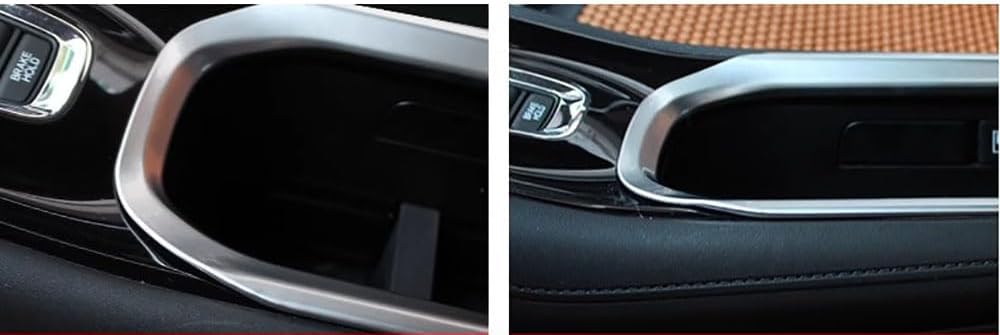 Car Accessories Fit for Honda HR-V 2016-2022 (Matte) ABS Central Console Water Cup Cover Trim 1pcs - Image 3
