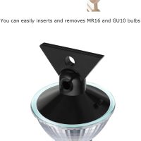 LED GU10 Range Hood Light Bulbs, LED Stove Appliance Light Bulb, Kitchen Light Replacement Halogen Light Bulb, 50W Equivalent, Warm White 3000K, 6W 550 Lm, Dimmable,Waterproof IP65 Pack of 2 - Image 3