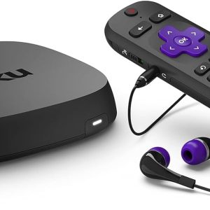 Roku Ultra | The Ultimate Streaming Device 4K/HDR/D. Vision/Atmos, Rechargeable Roku Voice Remote Pro, and More | Free & Live TV (Renewed)