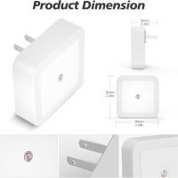 Sujeet Blue Night Light 4 Pack,Night Lights Plug into Wall 4-Pack, Nightlight Plug in Night Lights, Dusk to Dawn Night Lamp Led Night Light for Bedroom, Bathroom, Hallway - Image 5