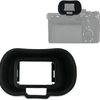 Soft Silicon Camera Viewfinder Eyecup Eye Cup Eyepiece Replacement for Sony Alpha A1II A7R V A7RV A7R5 A7 IV A7M4 A7IV A9III A1 II A7S III A7SIII A7S3 ILCE-7SM3 EVF Eyeshade Replaces Sony FDA-EP19 - Image 9