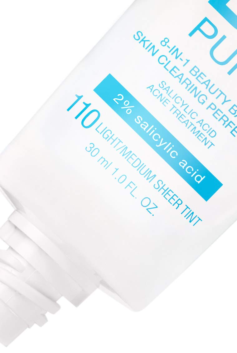 Maybelline Dream Pure Skin Clearing BB Cream, 8-in-1 Skin Perfecting Beauty Balm With 2% Salicylic Acid, Sheer Tint Coverage, Oil-Free, Light/Medium, 1 Count - Image 10