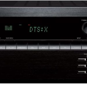 Onkyo TX-NR5100 7.2-Channel AV Receiver - 150 Watts Per Channel, HDMI 2.1 with 8K, Works with Sonos Certified, Dolby Atmos, and More