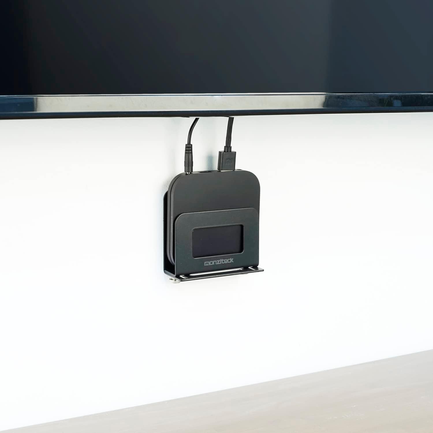 Monzlteck Adjustable Small Device Wall Mount Holder for Apple TV,ROKU,Router,Modem and Other Media Players - Image 7