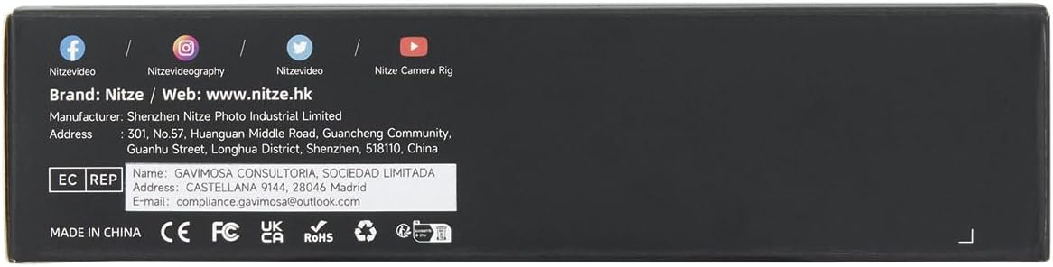 Nitze Cage Kit for Atomos Ninja V/Ninja V+ / Shinobi/Ninja/Ninja Ultra/Zato Connect Monitor, with HDMI Cable Clamp and Sunhood - JT-A02B - Image 8