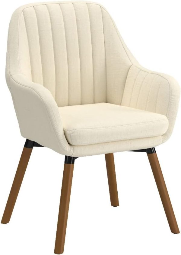 Roundhill Furniture Tuchico Contemporary Fabric Accent Chair, Arm Rest, Tan
