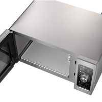 Midea Equipment 1025F0A Countertop Commercial Microwave Oven with Dial, 1000W, Stainless Steel.9 CuFt - Image 4