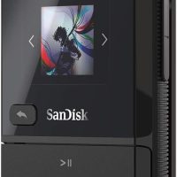 SanDisk 16GB Clip Sport Go MP3 Player, Black - LED Screen and FM Radio - SDMX30-016G-G46K (Renewed) - Image 2