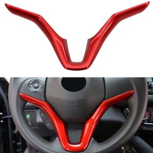BOYOUS ABS Molding Trim Sticker Cover Auto Accessories Interior Decoration for Honda HRV HR-V 2016 2017 2018 2019 2020 2021 2022(Wine Red)