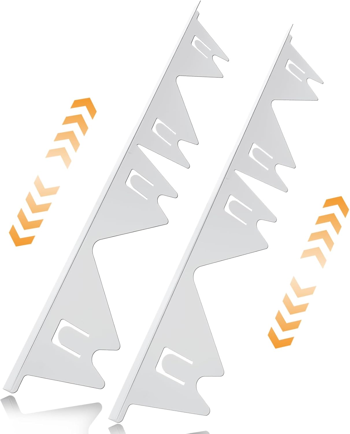 Stove Gap Covers Stainless Steel, 2 Pack Stove Gap Filler Easy Retractable Length 13.8" to 27.5", Width 0.79" ALMCALS Stove Gap Guards Range Trim Kit, Heat Resistant Guard Between Stove Top & Counter