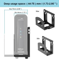 Beiyier Cable Box Mount and Adjustable Wall Mount for Small Wide Devices, Like Streaming Media Devices, DVD Players and Boxes（CableBoxM - Image 3