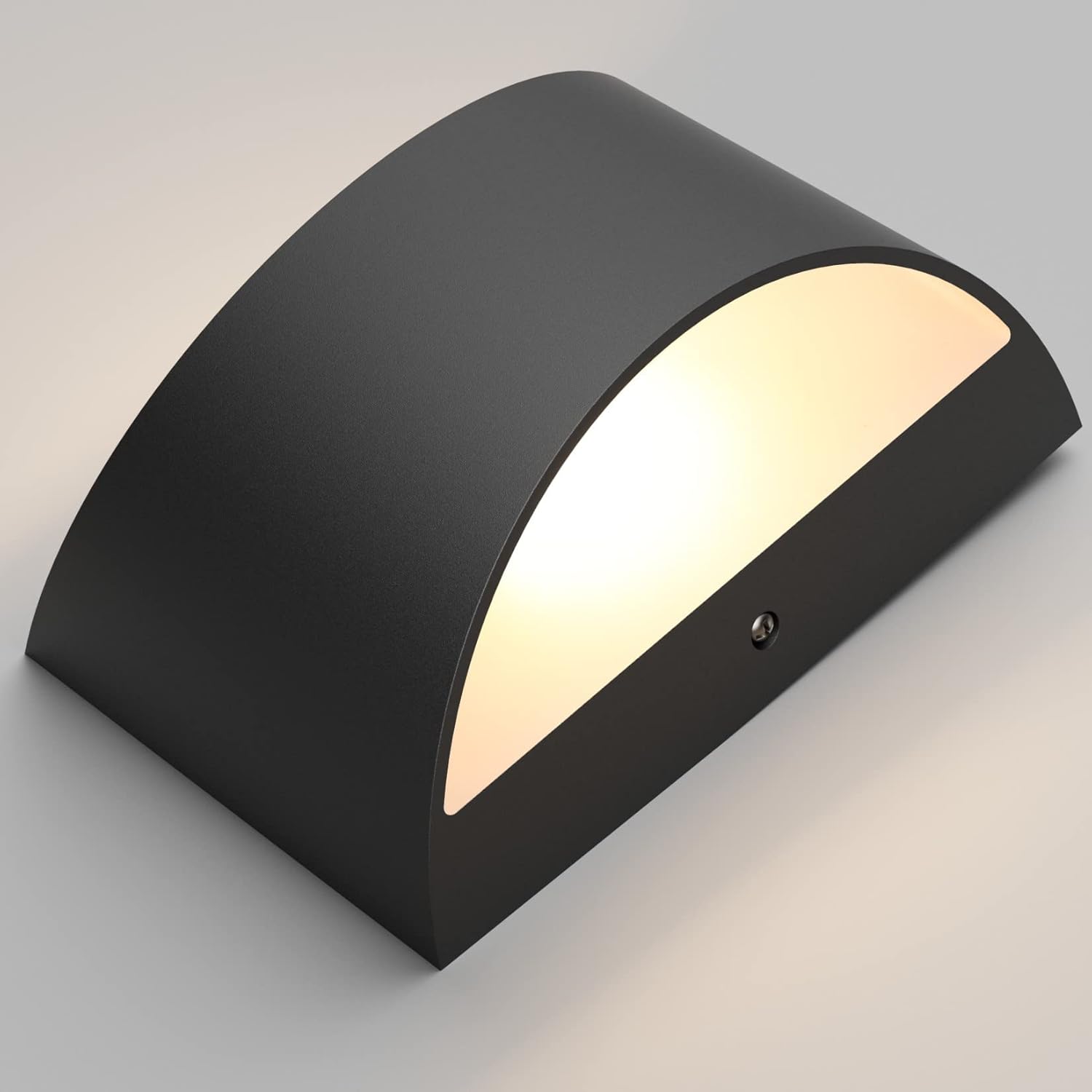 Aipsun Black Modern LED Wall Sconce Indoor Wall Lights 1 Pack Hardwired Up and Down Wall Mount Light for Living Room Bedroom Hallway Corridor Conservatory Warm White 3000K(with G9 Bulbs) - Image 2