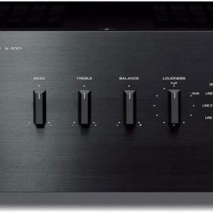 Yamaha Audio A-S301BL Natural Sound Integrated Stereo Amplifier (Black)