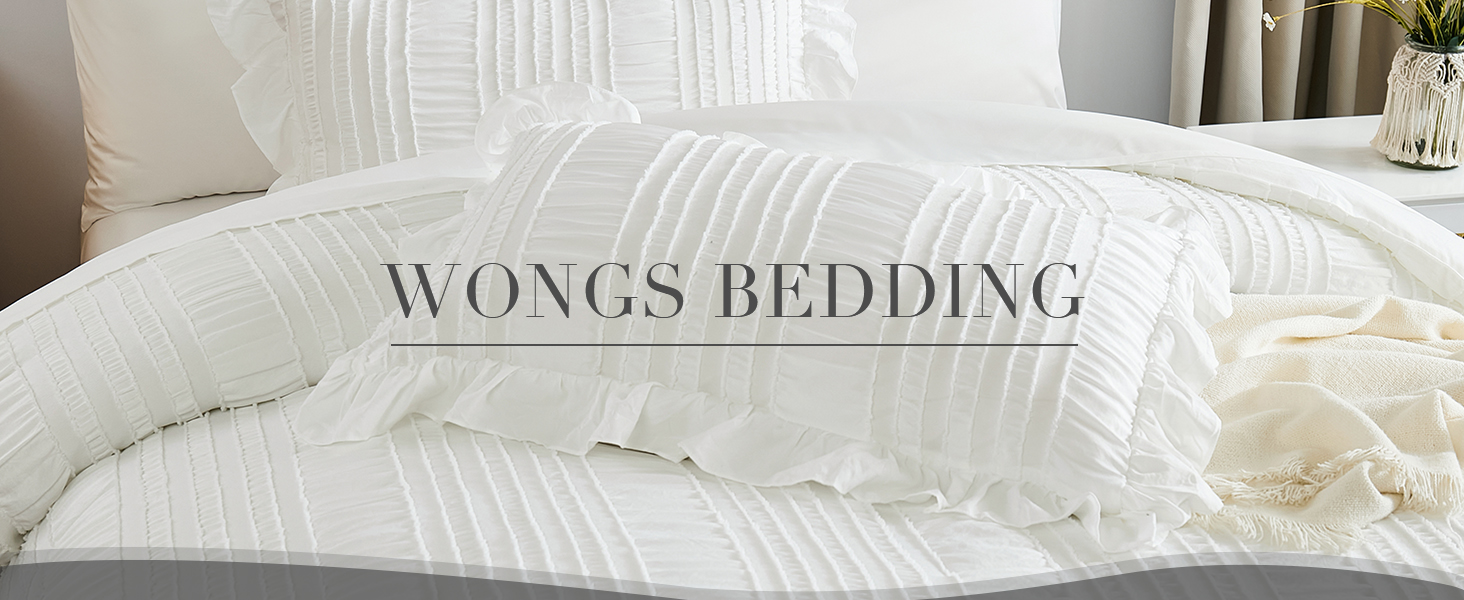ruffle comforter
