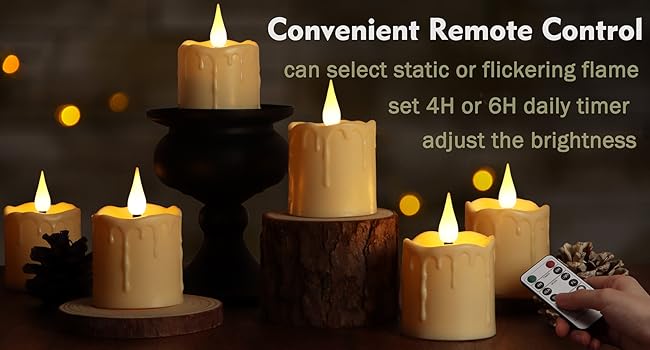 rechargeable candles