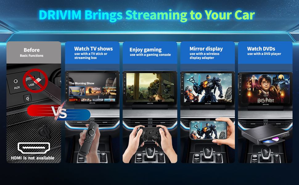 DRIVIM Car TV Mate Max